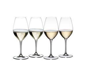 RIEDEL Wine Friendly White Wine/Champagne Wine Glass - Box of 4