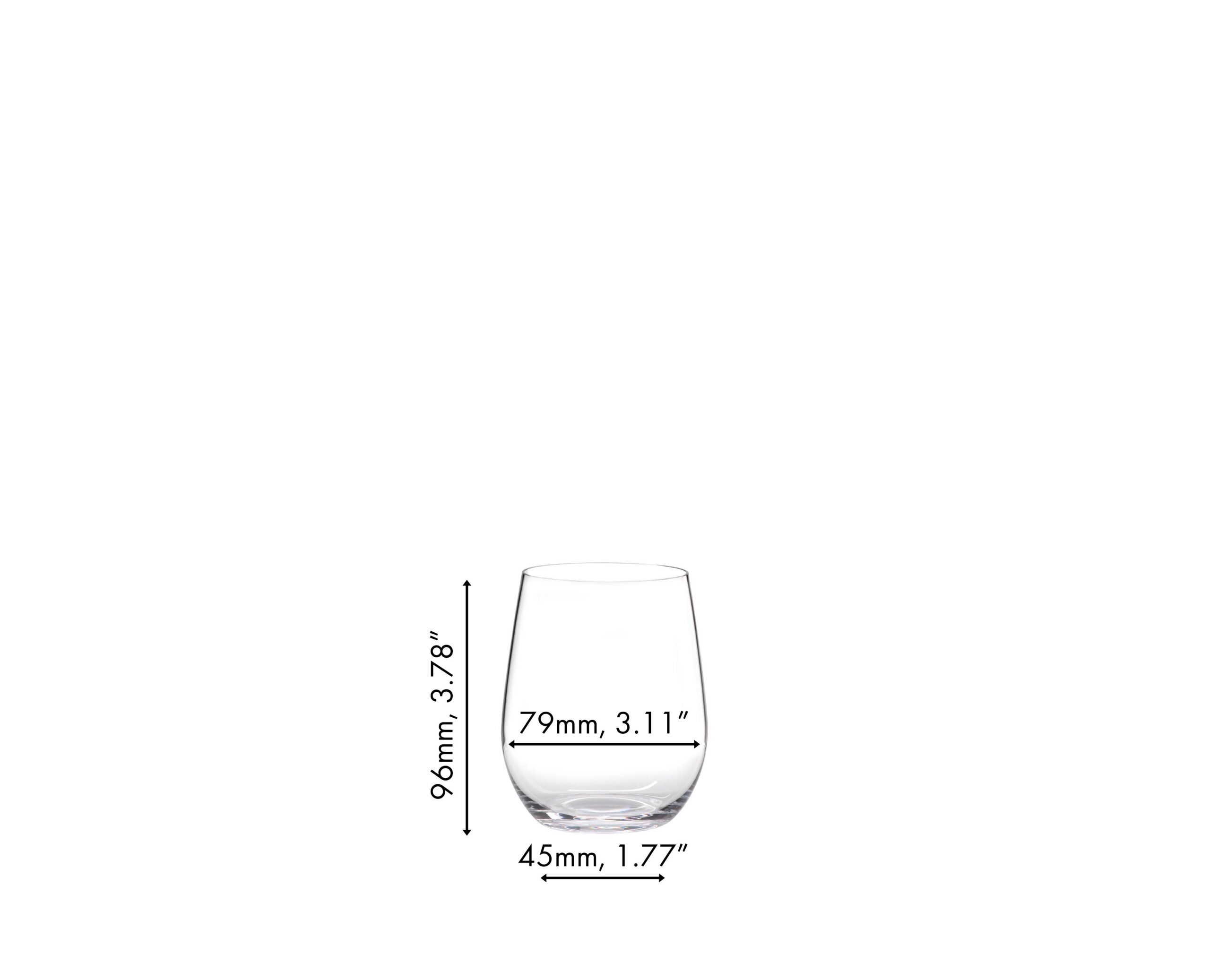 RIEDEL O Wine Tumbler Viognier/Chardonnay - Box of 4